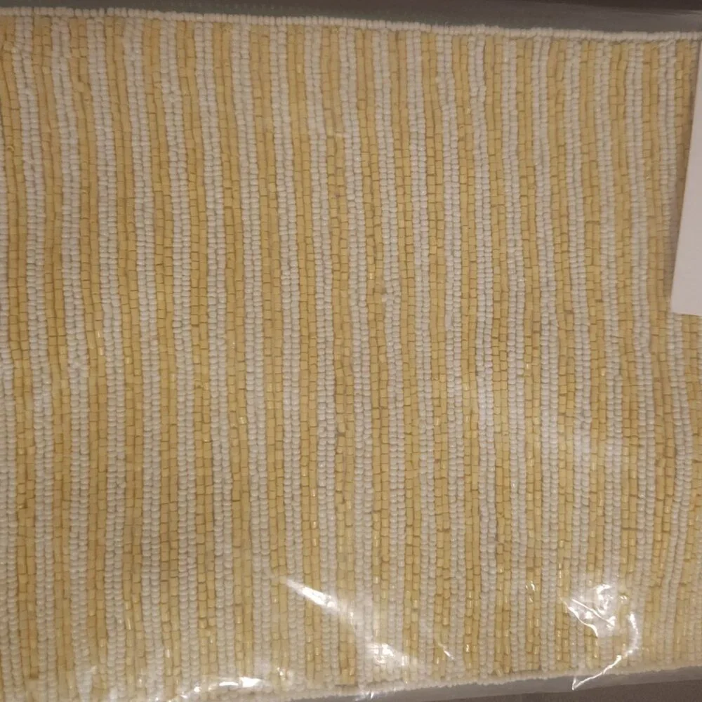 ALL THE LIKES! By Anthropologie  Fiona Large BEADED Pouch NEW - Picture 2 of 3